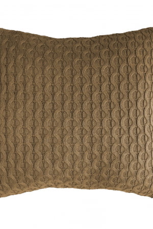 Capa de Almofada Tricot Luxo 45x45